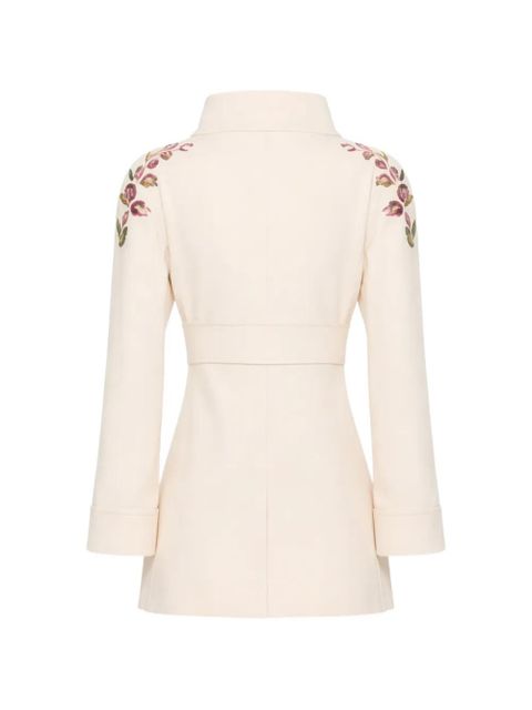 Valentino Garavani embroidered denim jacket - Neutrals - zdjęcie produktu nr 2