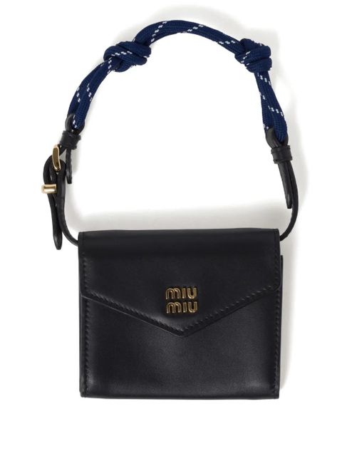 Miu Miu leather wallet - Black - zdjęcie produktu nr 1