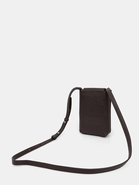 Marc O'Polo torebka skórzana kolor brązowy 5000009285