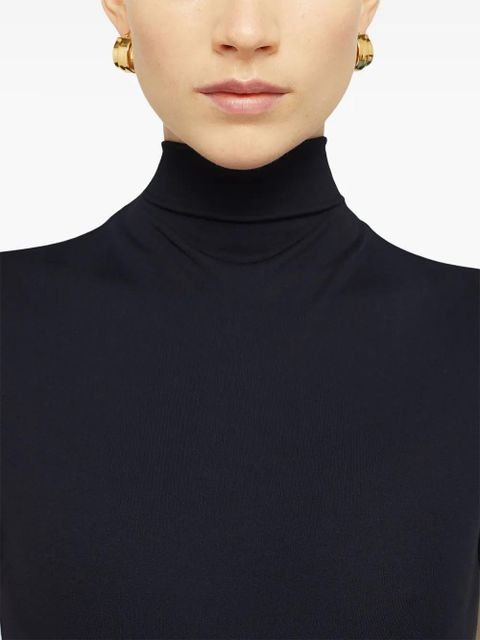 Jil Sander layered-design midi dress - Blue