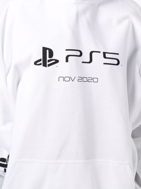 Balenciaga PS5 hoodie - White