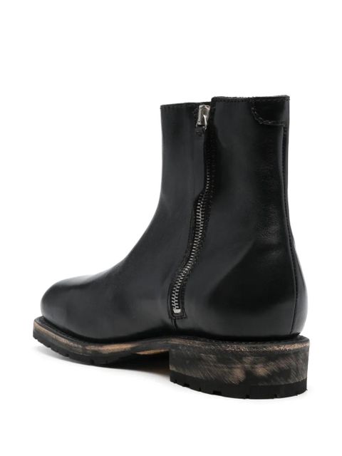 OUR LEGACY leather ankle boots - Black - zdjęcie produktu nr 2