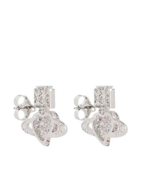 Vivienne Westwood Orb earrings - Silver - zdjęcie produktu nr 2