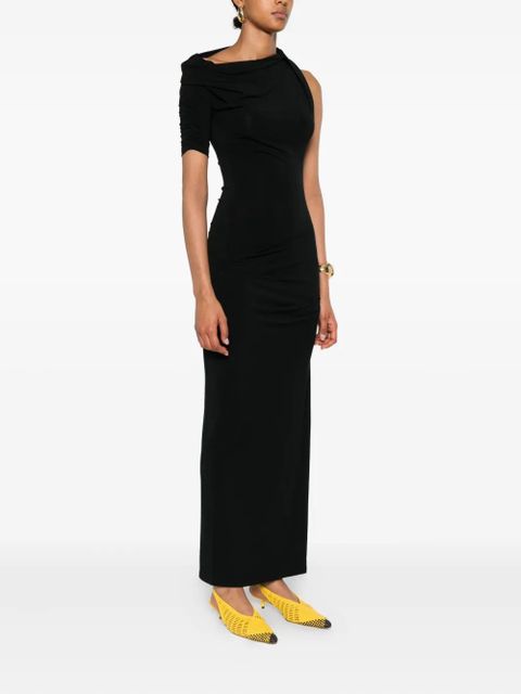 Jacquemus The Drapeado maxi dress - Black