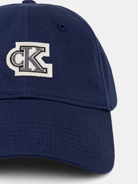 Calvin Klein czapka z daszkiem bawełniana - zdjęcie produktu nr 1