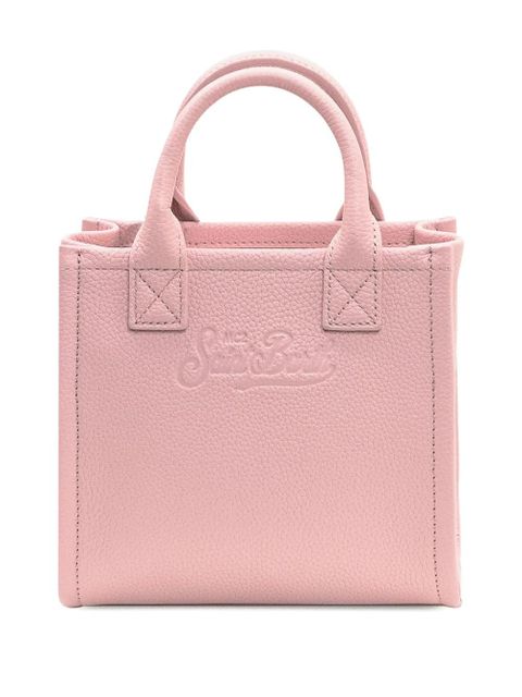 MC2 Saint Barth mini Vanity leather tote bag - Pink