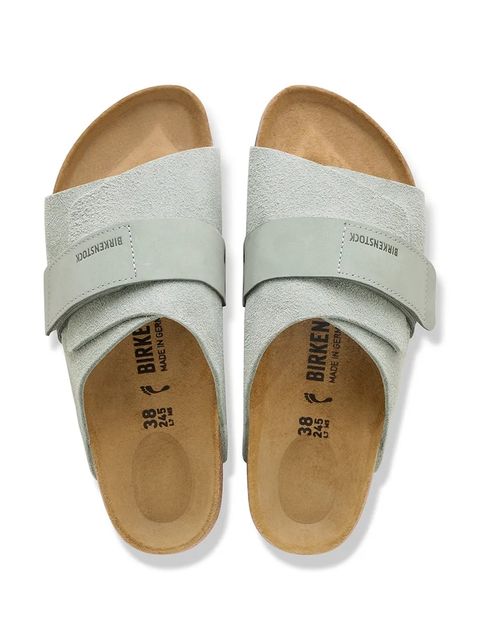 Birkenstock klapki zamszowe Kyoto - zdjęcie produktu nr 2