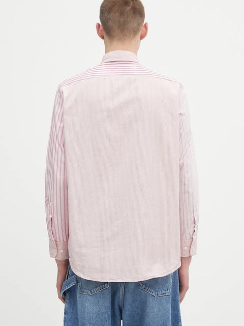 Aries koszula bawełniana Patchwork LS Shirt