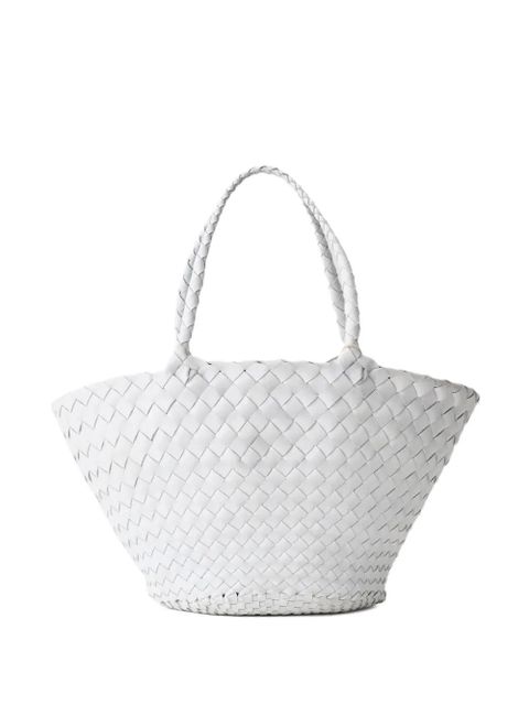 DRAGON DIFFUSION Egola woven tote bag - White - zdjęcie produktu nr 1