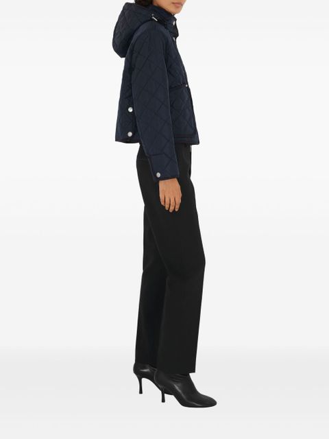 Burberry cropped quilted jacket - Black