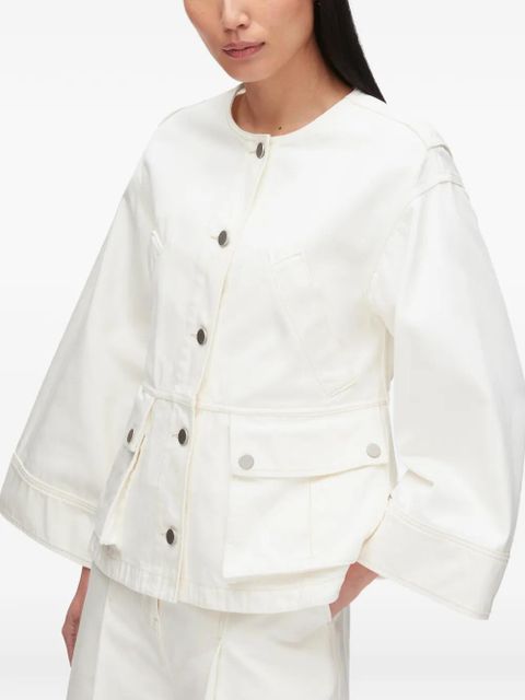 3.1 Phillip Lim buttoned cotton jacket - Neutrals