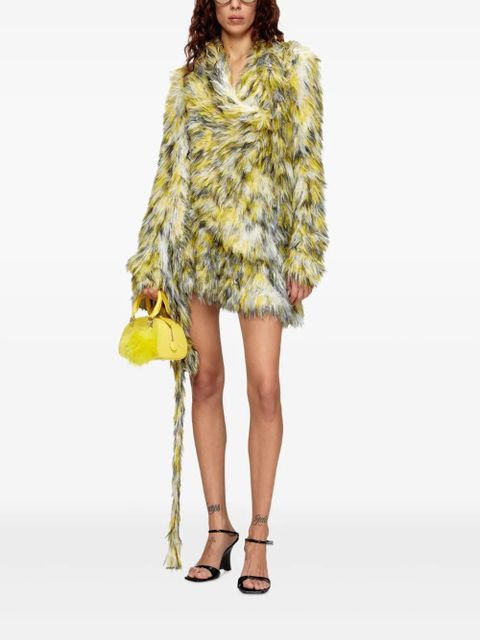 Diesel flared mini A-line skirt - Green