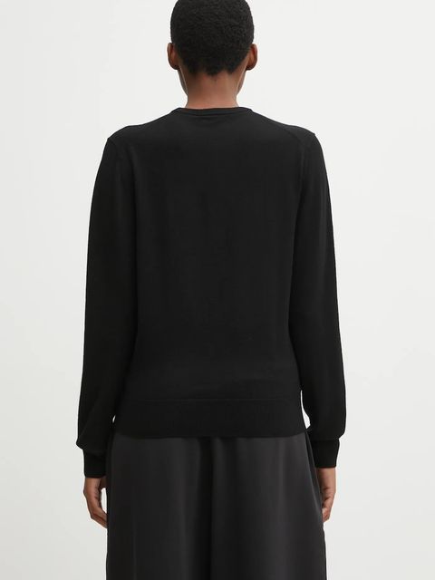 Coperni sweter wełniany Classic damski kolor czarny lekki COPML161Y3018MEN