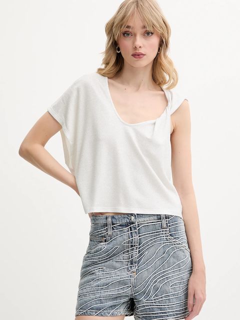 IRO top damskie kolor biały WM16MARRY - zdjęcie produktu nr 1