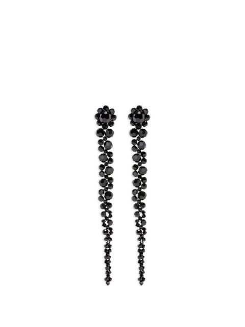 Simone Rocha beaded drop earrings - Black - zdjęcie produktu nr 1