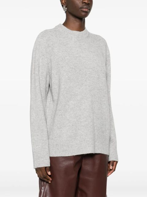 LouLou de Saison Baltra cashmere jumper - Grey