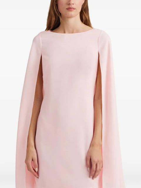 Lauren Ralph Lauren cape-sleeves mini dress - Pink
