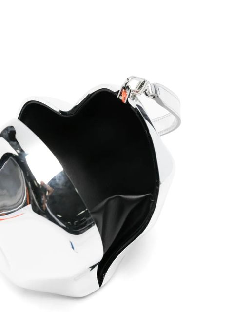 Simon Miller heart-shaped molded clutch bag - Silver