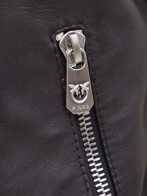 Pinko bezrękawnik skórzany