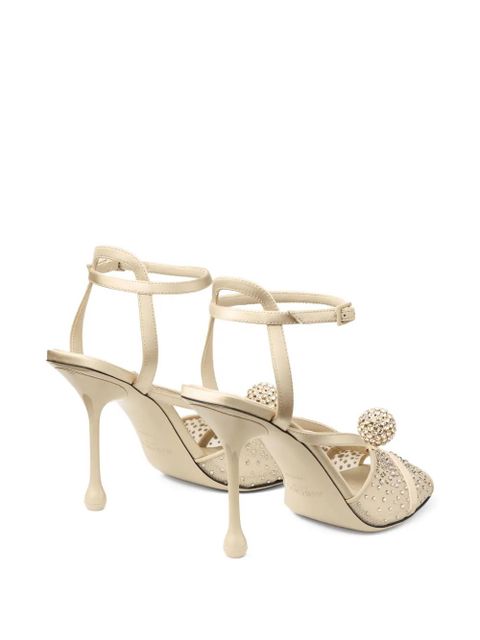 Jimmy Choo Sarai embellished sandals - Gold