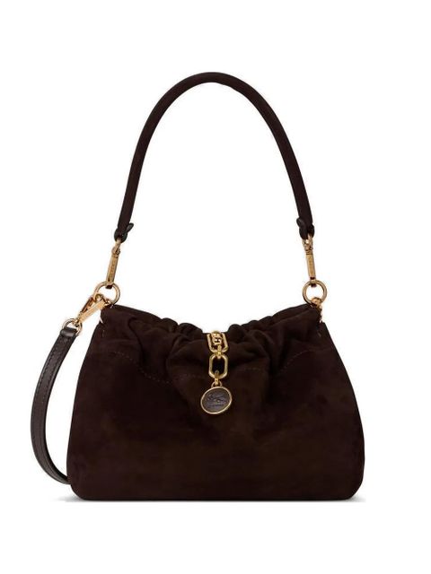 ETRO Vela Blossom suede shoulder bag - Brown - zdjęcie produktu nr 1