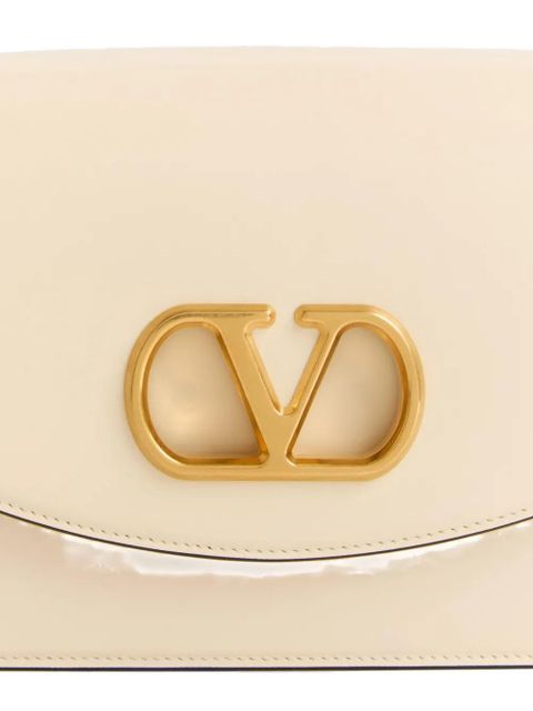 Valentino Garavani Vain leather shoulder bag - Neutrals