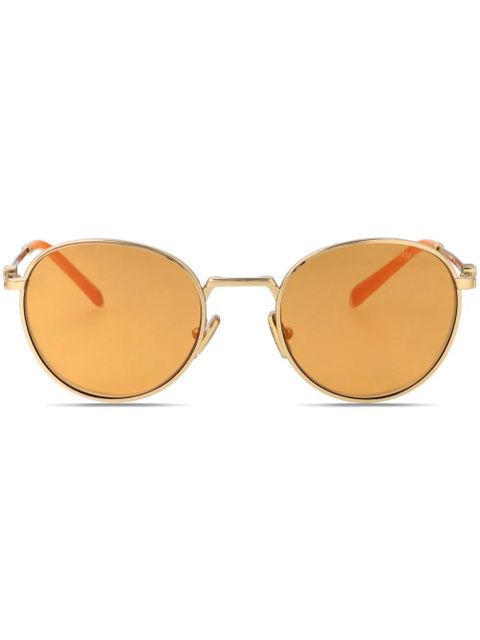 Miu Miu Eyewear round-frame sunglasses - Gold - zdjęcie produktu nr 1