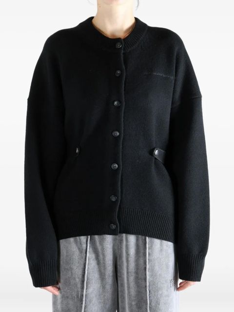 Alexander Wang button cardigan - Black