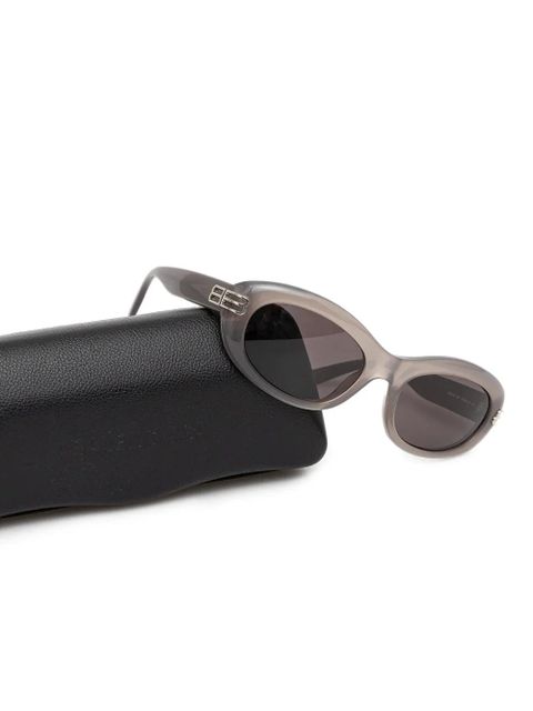 Balenciaga Eyewear oval-frame sunglasses - Grey
