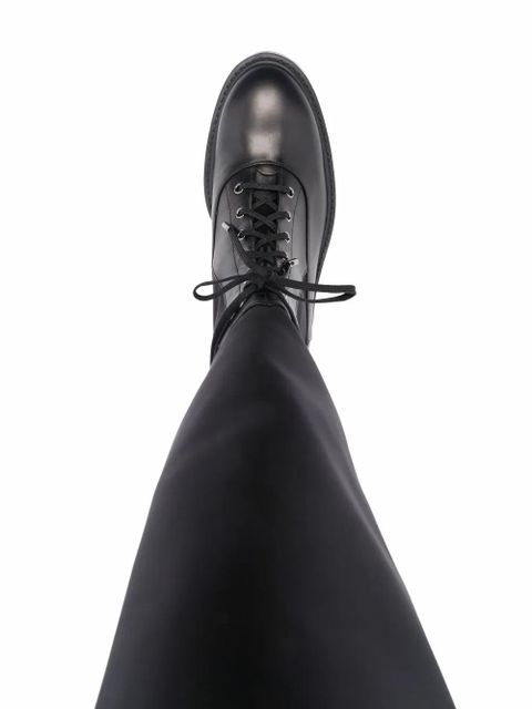 Aquazzura lace-up detail boots - Black