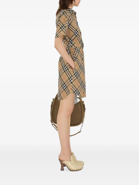 Burberry cotton shirt dress - Neutrals