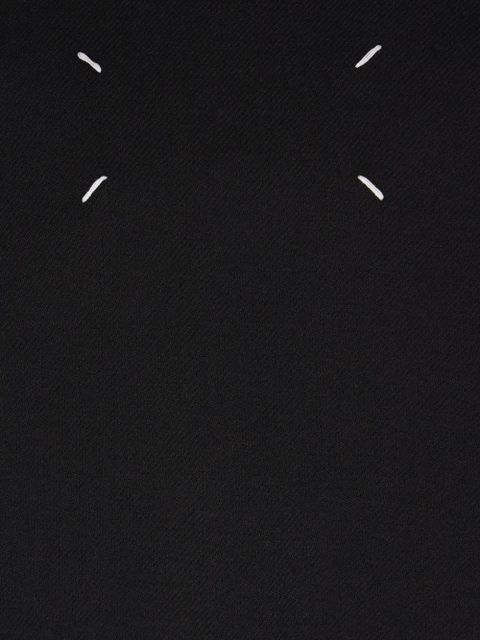 Maison Margiela logo-detail blazer - Black - zdjęcie produktu nr 2