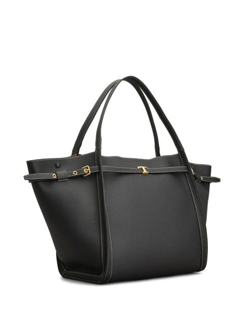Tod's medium shopping buckle tote bag - Black