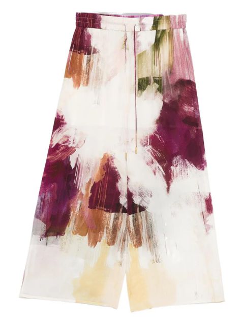 Aje Atomic silk palazzo trousers - Neutrals - zdjęcie produktu nr 2