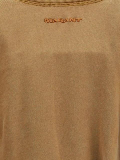 MARANT ÉTOILE Sandrina wrap midi dress - Brown