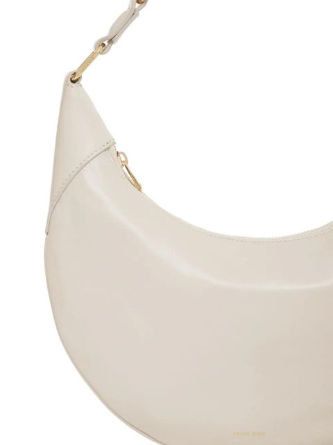 ANINE BING Kate curved-silhouette shoulder bag - Neutrals