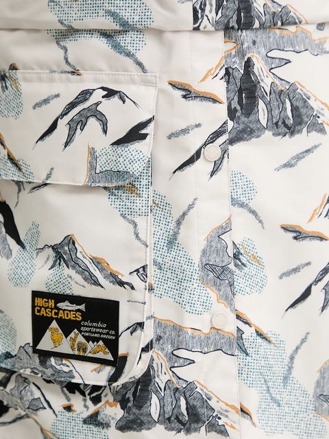 Columbia kurtka High Cascades Interchang kolor beżowy przejściowa oversize 2141501