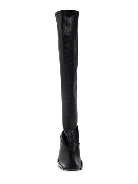 Jil Sander 70mm knee-high square-toe boots - Black - zdjęcie produktu nr 2