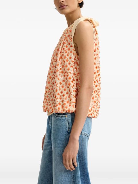 Essentiel Antwerp sequin-embellished blouse - Neutrals