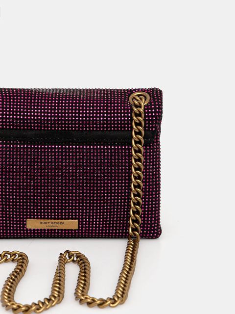 Kurt Geiger London torebka MINI KENSINGTON kolor różowy 5018158609 - zdjęcie produktu nr 2