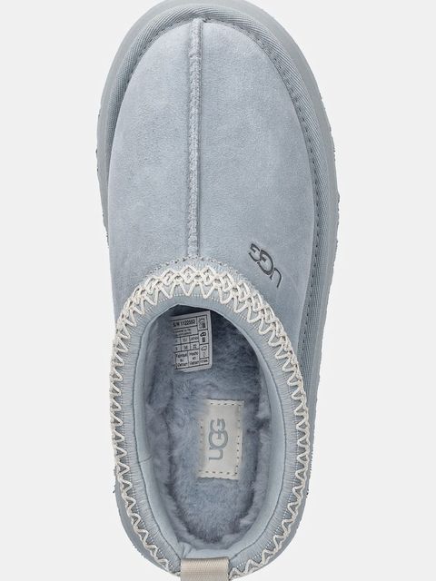 UGG kapcie zamszowe Tazz kolor turkusowy 1122553-SFOA