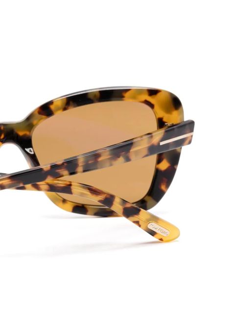 TOM FORD Eyewear FT1008 sunglasses - Brown