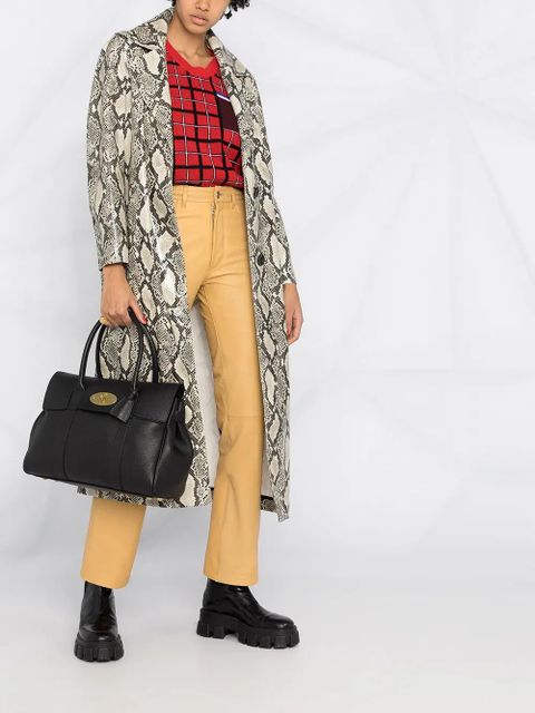 Mulberry Bayswater front-flap closure tote bag - Black