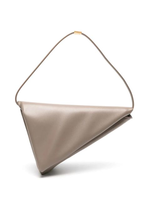 Marni Prisma leather triangle bag - Neutrals - zdjęcie produktu nr 1