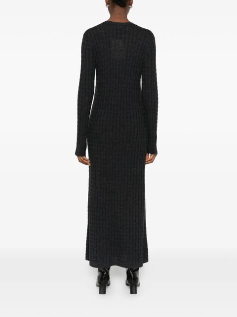 TOTEME cable-knit maxi dress - Grey