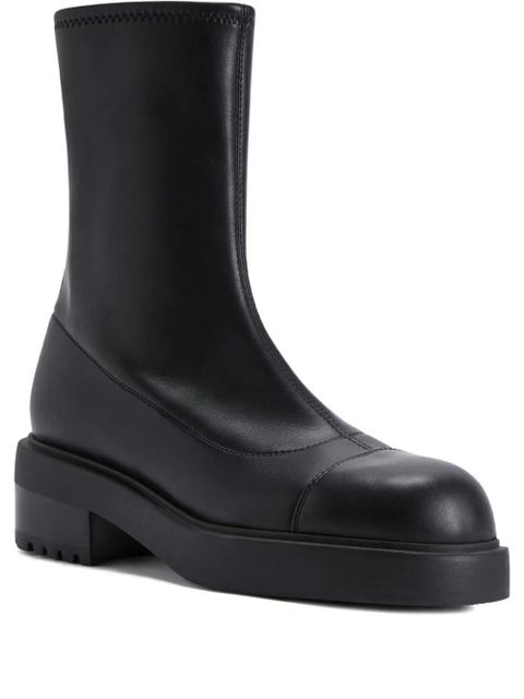 Giuseppe Zanotti zip-detail platform boots - Black - zdjęcie produktu nr 1