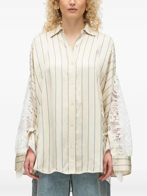 3.1 Phillip Lim striped shirt - White