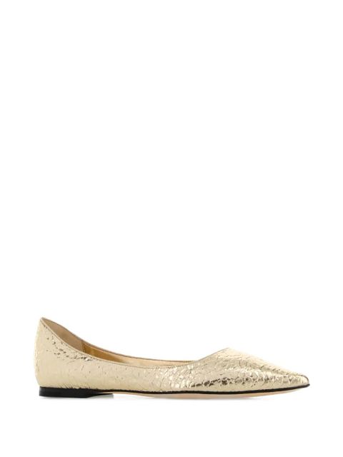 Jimmy Choo Love ballet flats - Gold - zdjęcie produktu nr 2
