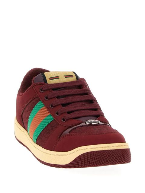Gucci Screener GG monogram sneakers - Red
