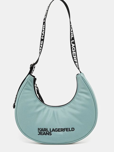 Karl Lagerfeld Jeans torebka kolor turkusowy A1W30231 - zdjęcie produktu nr 1